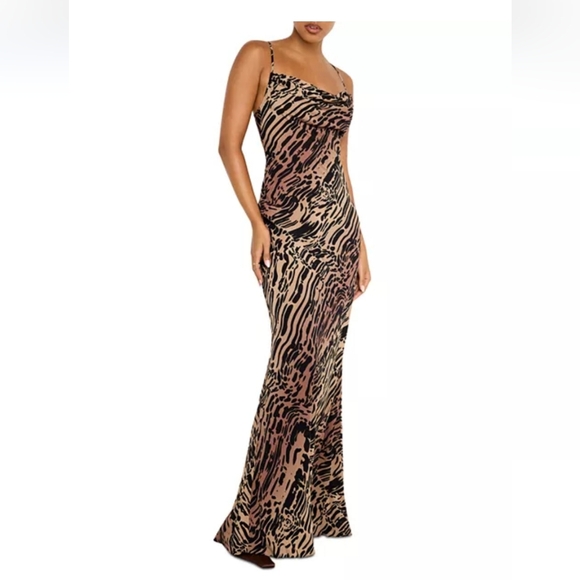 Good American Dresses Good American Dress Size Schiffon Bias Cowl